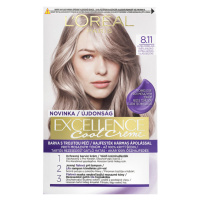 L'Oréal Paris Excellence Cool Creme permanentní barva na vlasy 8 .11 Ultra popelavá světlá blond