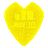 Dunlop Kirk Hammett Jazz III Yellow Glitter 6 Pack