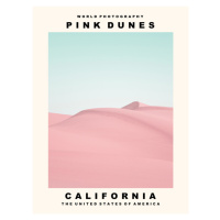 Fotografie Pink Dunes (California, USA), 30 × 40 cm