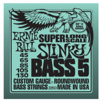 Ernie Ball 2850 Stainless Steel Bass Long Scale 5 Slinky - .045 - .130