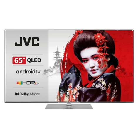 Smart QLED televize JVC LT-65VAQ8235 / 4K UHD / 65" (164 cm) / černá/titanová Varianta: ivi1