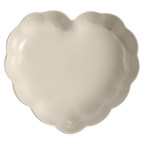 Emile Henry Koláčová forma srdce Madeleine, 26,5 cm, slonová kost 026153