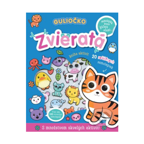 Guliočko Zvieratá (20 reliéfnych samolepiek) - Connie Isaacs, Bethany Carr - kniha z kategorie S Svojtka&Co.