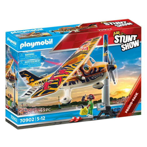 Playmobil 70902 air stunt show vrtulové letadlo tygr