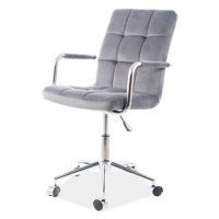 Kancelářská židle SIGQ-022 šedá