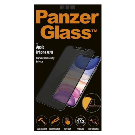 PanzerGlass Edge-to-Edge Privacy Apple iPhone Xr/11 černé