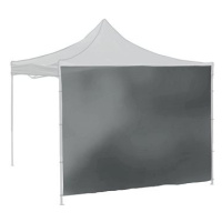 CATTARA Bočnice k altánu 2 x 3m 210D WATERPROOF, šedá