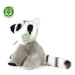 Plyšový lemur sedící 18 cm ECO-FRIENDLY