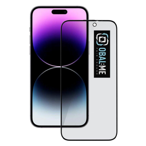 OBAL:ME Privacy 5D Tvrzené Sklo pro Apple iPhone 14 Pro Max Black