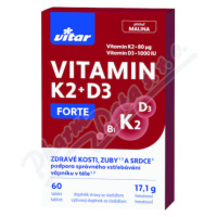 Vitar Vitamin K2+D3 Forte tbl.60