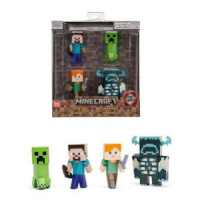 Minecraft figurky 2,5'' sada 4 ks