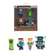 Minecraft figurky 2,5'' sada 4 ks