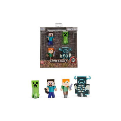 Minecraft figurky 2,5'' sada 4 ks Jada