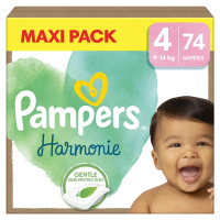 PAMPERS Harmonie Baby vel. 4, 74 ks