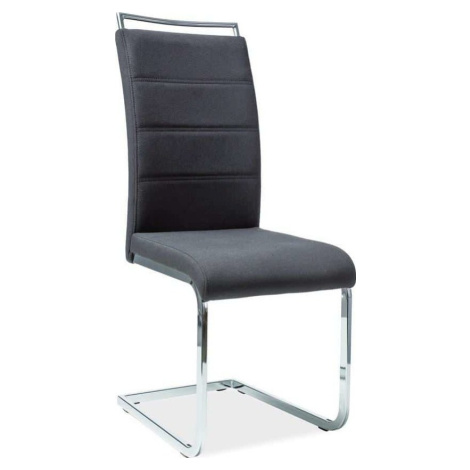 Casarredo Jídelní čalouněná židle H-441 černá látka
