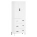 vidaXL Skříň highboard bílá 69,5 x 34 x 180 cm kompozitní dřevo