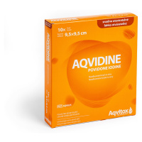 Aqvidine Povidone Iodine 9.5x9.5cm 10ks