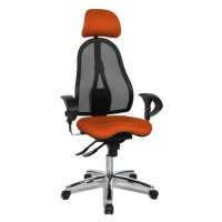 Topstar Topstar - oblíbená kancelářská židle Sitness 45 - oranžová