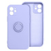 Smarty Ring silikonový kryt iPhone 14 Pro fialový