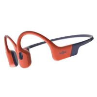 Shokz OpenSwim Pro 32GB, duální mód Bluetooth+MP3, červená