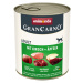 Výhodné balení animonda GranCarno Original 2 x 6 ks (12 x 800 g) - jelení a jablka