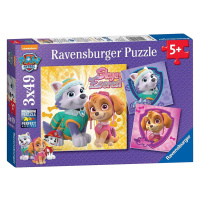 Ravensburger Puzzle Disney Tlapková patrola 3x49 dílků
