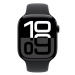 Apple Watch Series 10 42mm GPS (Nový) Klavírně černý hliník + černý sportovní řemínek S/M MR9V3Q