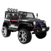 Ramiz Jeep Raptor 4x4, kožená sedačka, 2 místné černé