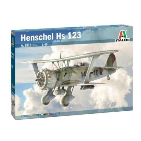 Model Kit letadlo 2819 - Henschel Hs 123 (1:48) Italeri