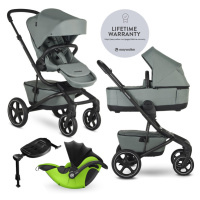 EASYWALKER - Kočárek kombinovaný Jimmey 2v1 Thyme Green LITE RWS + KIDDY Evoluna i-size 2 + zákl