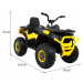 mamido Dětská elektrická čtyřkolka ATV Desert 4x4 žlutá