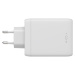 FIXED GaN nabíječka s 3xUSB-C a USB-A, PD 3.0, 100W, bílá