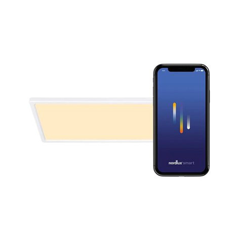 Nordlux Ultratenký stmívatelný LED panel Harlow Smart IP54 RGB - bílá