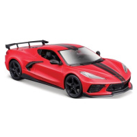 Maisto - 2020 Chevrolet Corvette Stingray Coupe, červený, 1:24