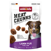 Animonda Meat Chunks Medium / Maxi - výhodné balení: 4 x 80 g jehněčí