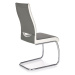 Jídelní židle SCK-259 šedá/bílá