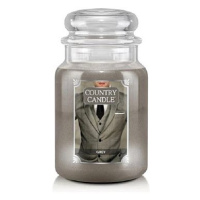 Country Candle Svíčka ve skleněné dóze, Pan Grey, 680 g