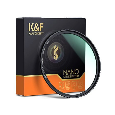 K&F Concept Ultra Slim MC UV filtr Nano- 55 mm