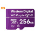 WD MicroSDXC karta 256GB Purple WDD256G1P0C Class 10 (R:100/W:60 MB/s)