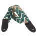 Cascha CUS-JW2 Ukulele Strap Jacquard - Ethnic Green