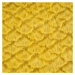 Deka - přehoz na pohovku z mikrovlákna AMBRA 200x220 cm mustard/hořčice Mybesthome