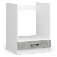 Kuchyňská skříňka OLIVIA S60KU - bílá/beton