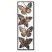 Kovová nástěnná dekorace 100x35 cm Butterfly – Wallity