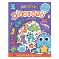 Kuliočko Dinosauři 20 reliéfních samolepek