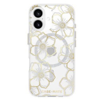 CaseMate Floral Gems Gold Magsafe iPhone 16