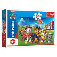 Trefl Puzzle Tlapková patrola v trávě 60 dílků