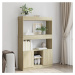 vidaXL Skříň highboard dub sonoma 92 x 33 x 140 cm kompozitní dřevo