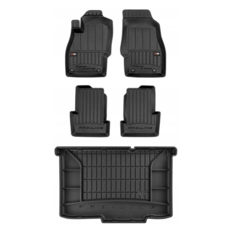 Set 3D Gumové rohože a rohože Opel Corsa D