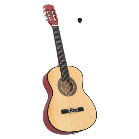 vidaXL Klasická kytara pro začátečníky a děti 3/4 36'' lipové dřevo