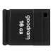 Goodram USB flash disk, USB 2.0, 16GB, UPI2, černý, UPI2-0160K0R11, USB A, s krytkou